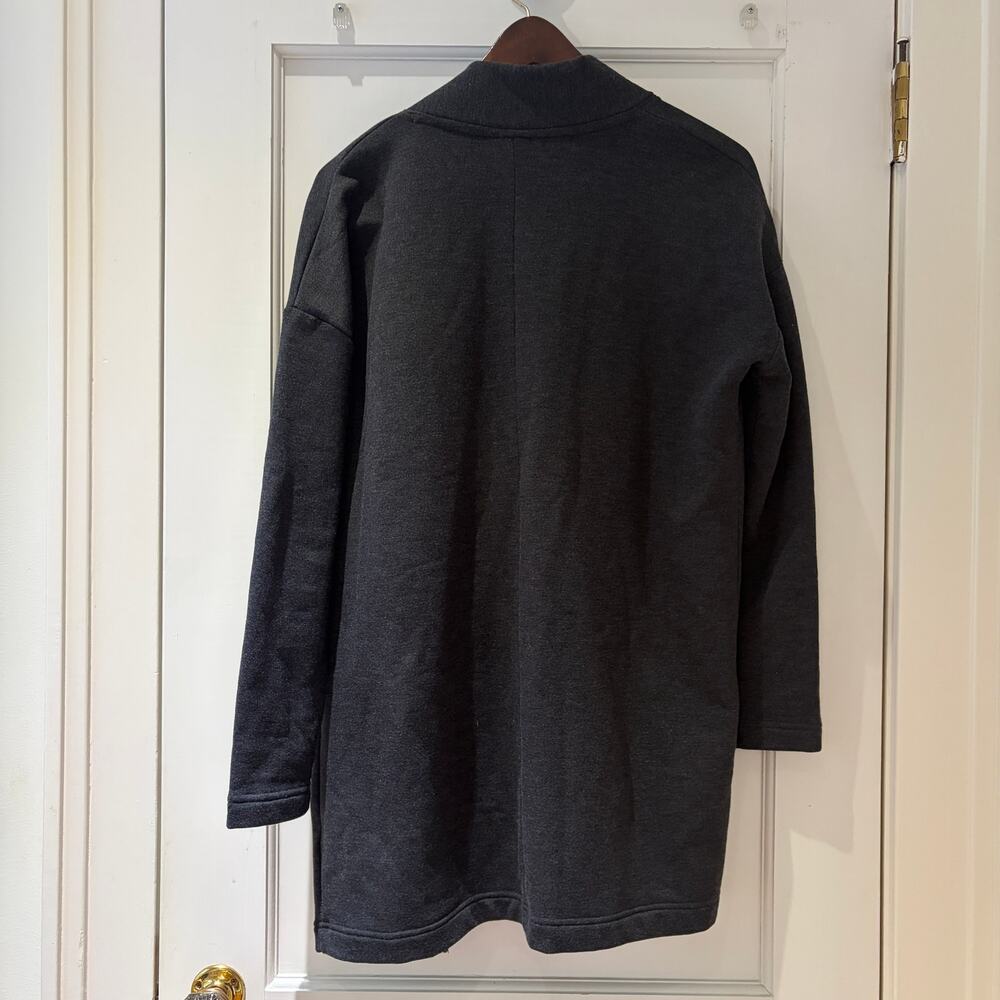 Free Fly Women's Thermal Fleece Cardigan Size M Heather Black - Picture 7 of 9